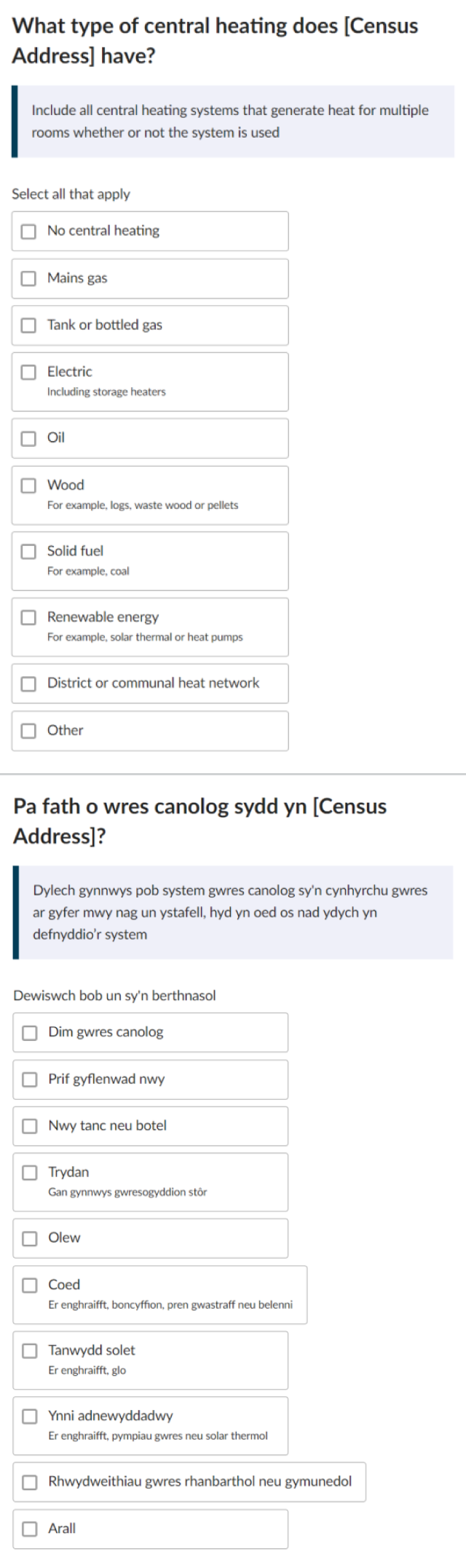 Housing question development for Census 2021 - Office for National ...