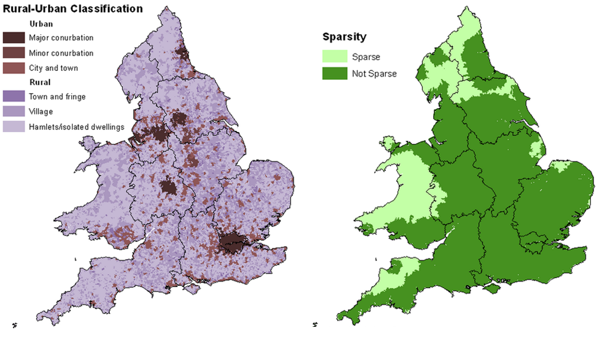 Property sales in Rural and Urban Areas of England and Wales - Office ...